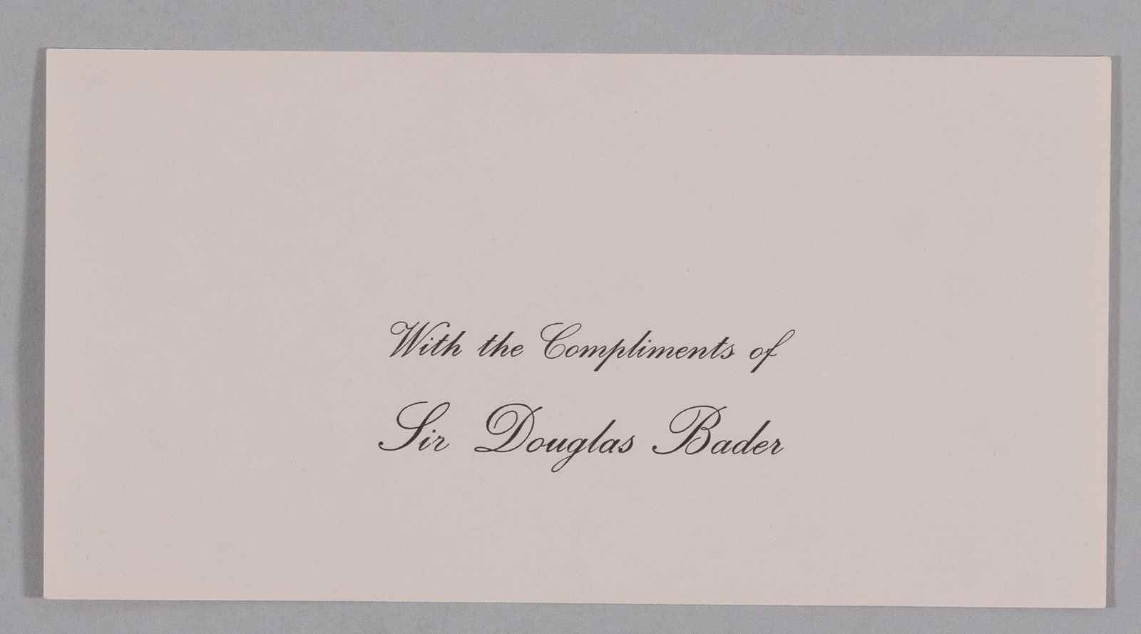 SIR DOUGLAS BADER - 7