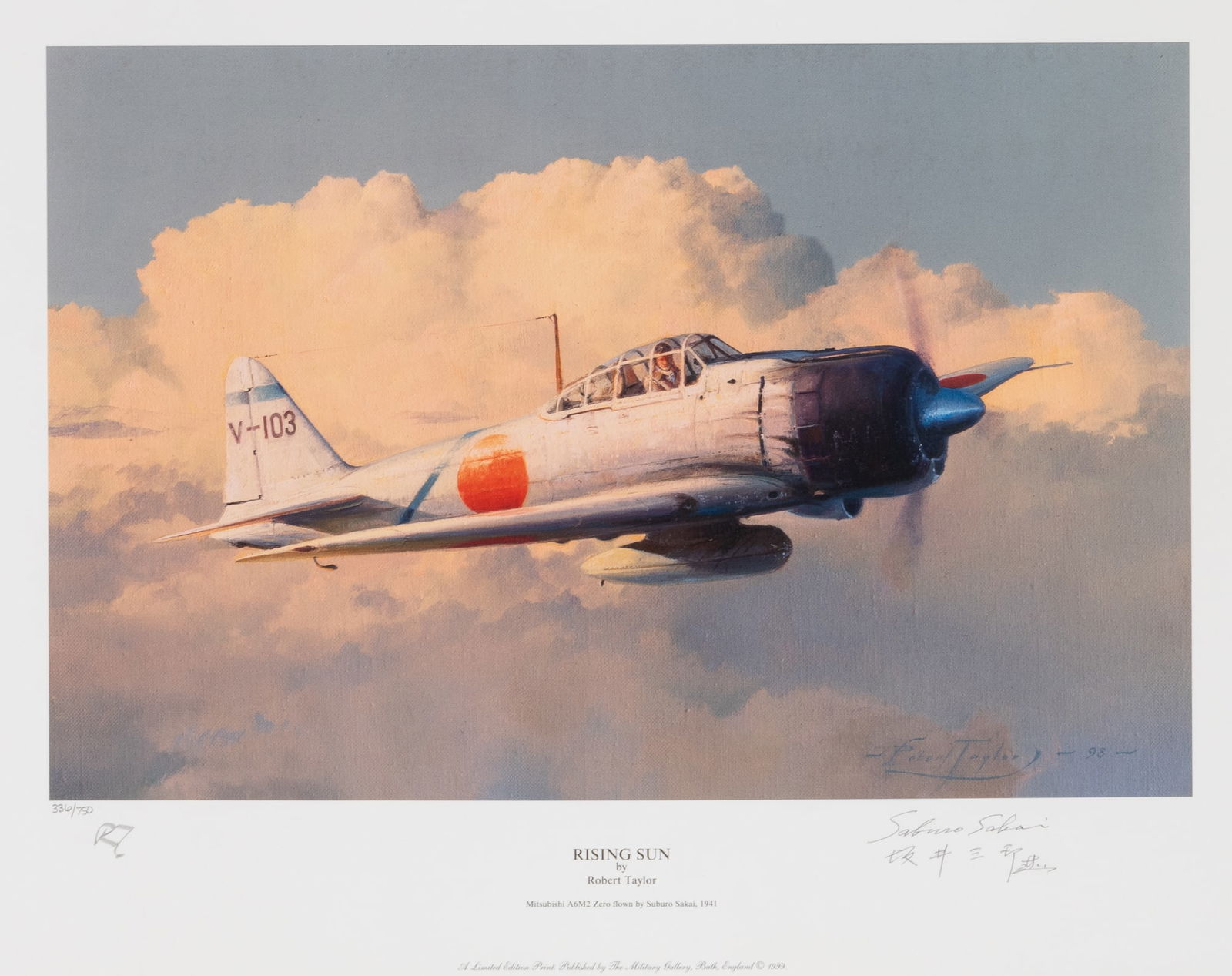 ROBERT TAYLOR SIGNED PRINTS - 2