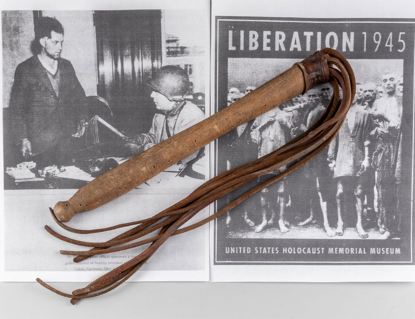 CONCENTRATION CAMP GUARD WHIP (1 of 4)