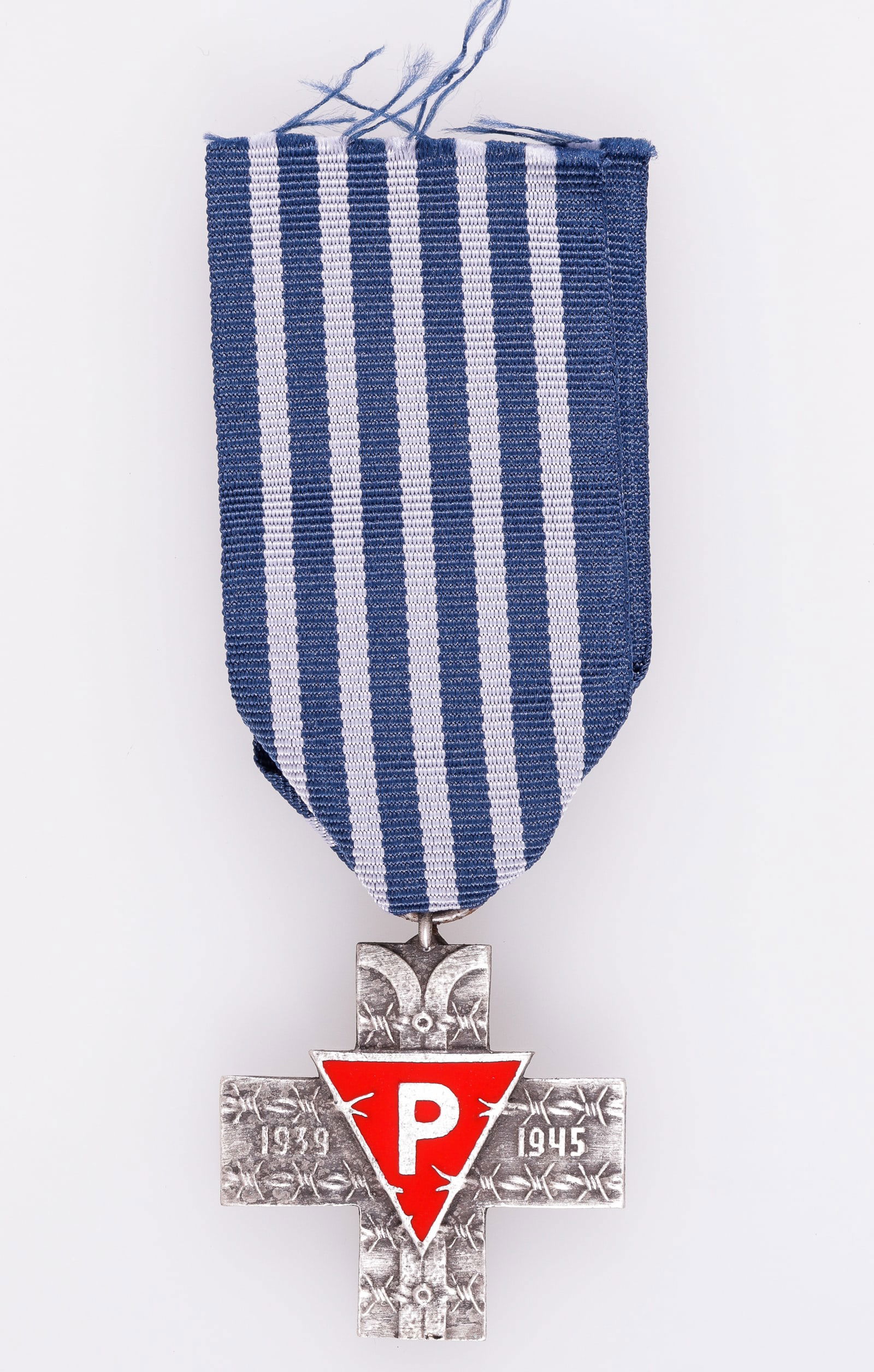 POLISH AUSCHWITZ CROSS HOLOCAUST SURVIVORS (RP): The Auschwitz Cross was instituted on 14 March 1985, a Polish decoration awarded to honor survivors of the Holocaust and German concentration camps, including Auschwitz. The order was generally awarde