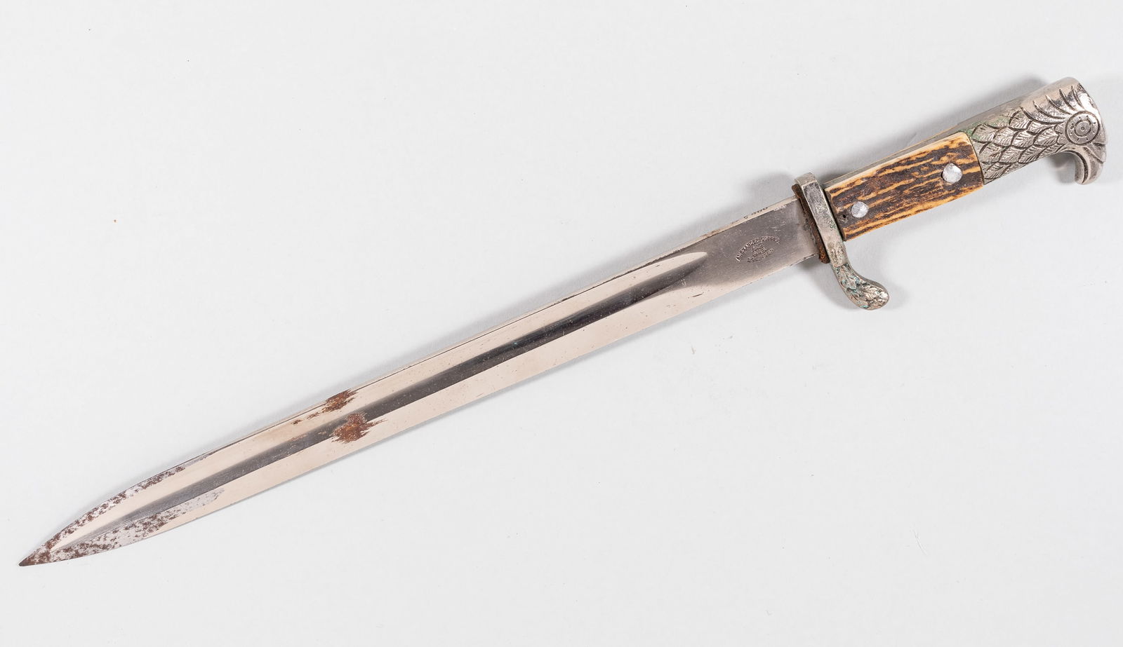 WWII GERMAN POLICE DAGGER ALEXANDER COPPEL (1 of 5)