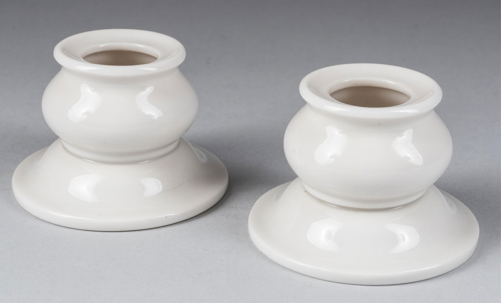 PAIR OF ALLACH CANDLE HOLDERS MODEL 56 FRANZ NAGY (1 of 3)