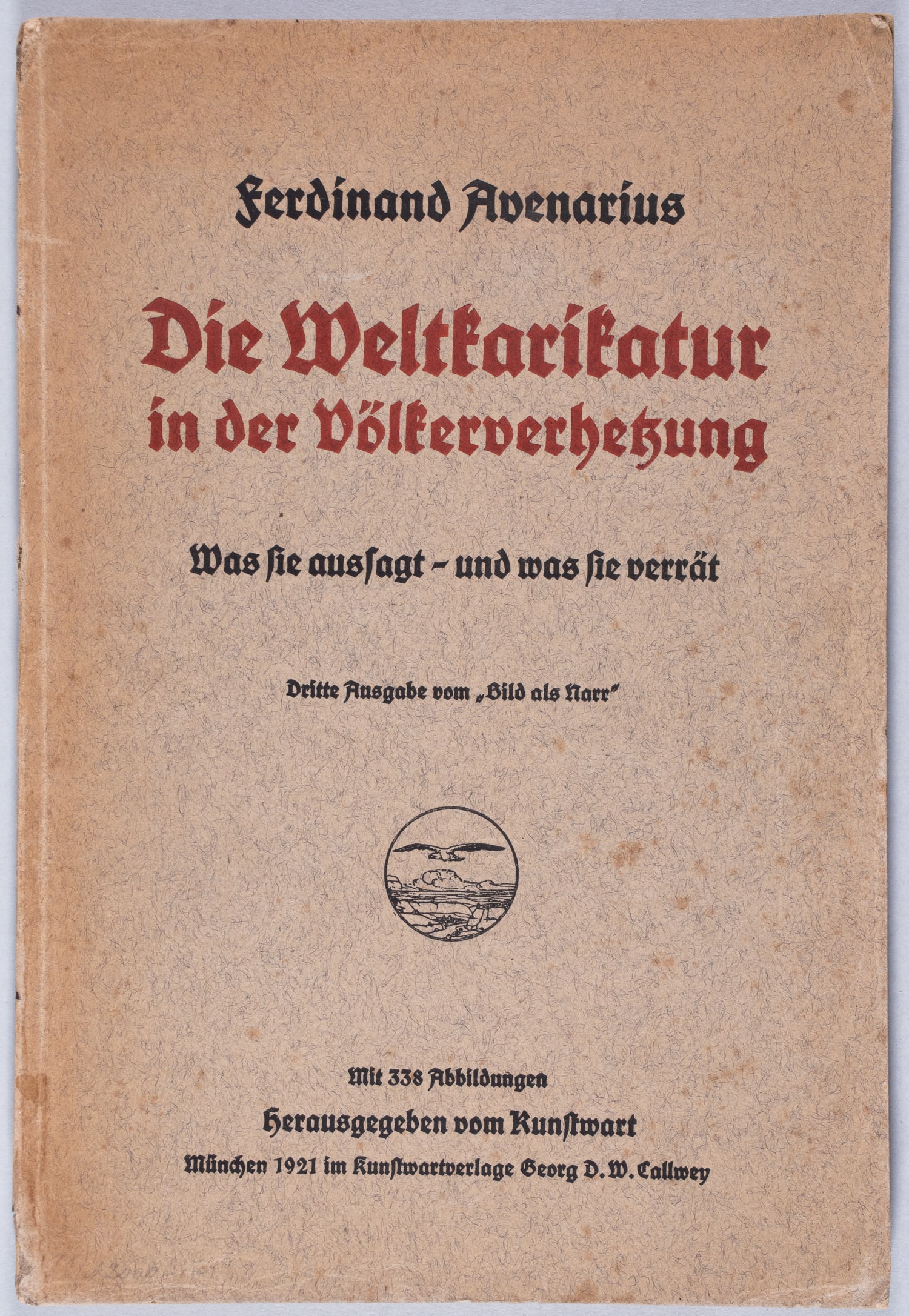 WWI GERMAN CARICATURE BOOK (1 of 4)
