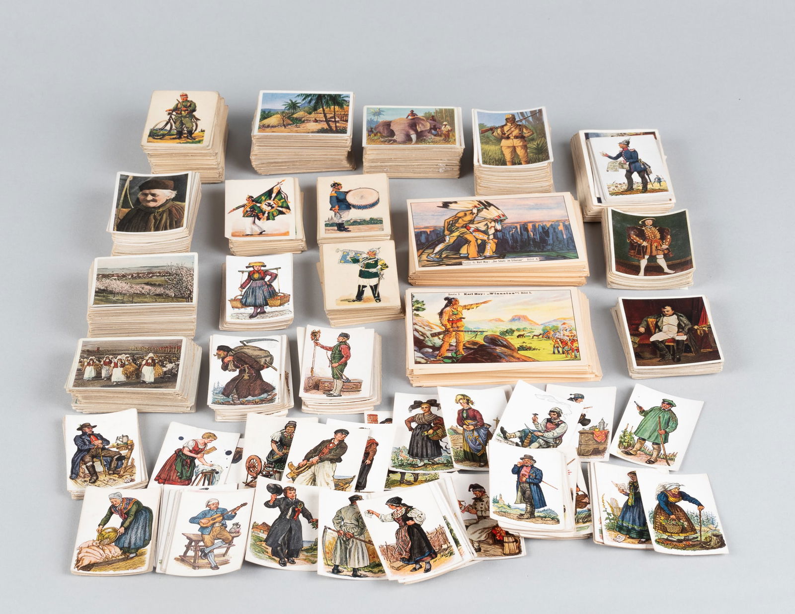 1,361 THIRD REICH ARMY CIGARETTE CARDS (1 of 1)