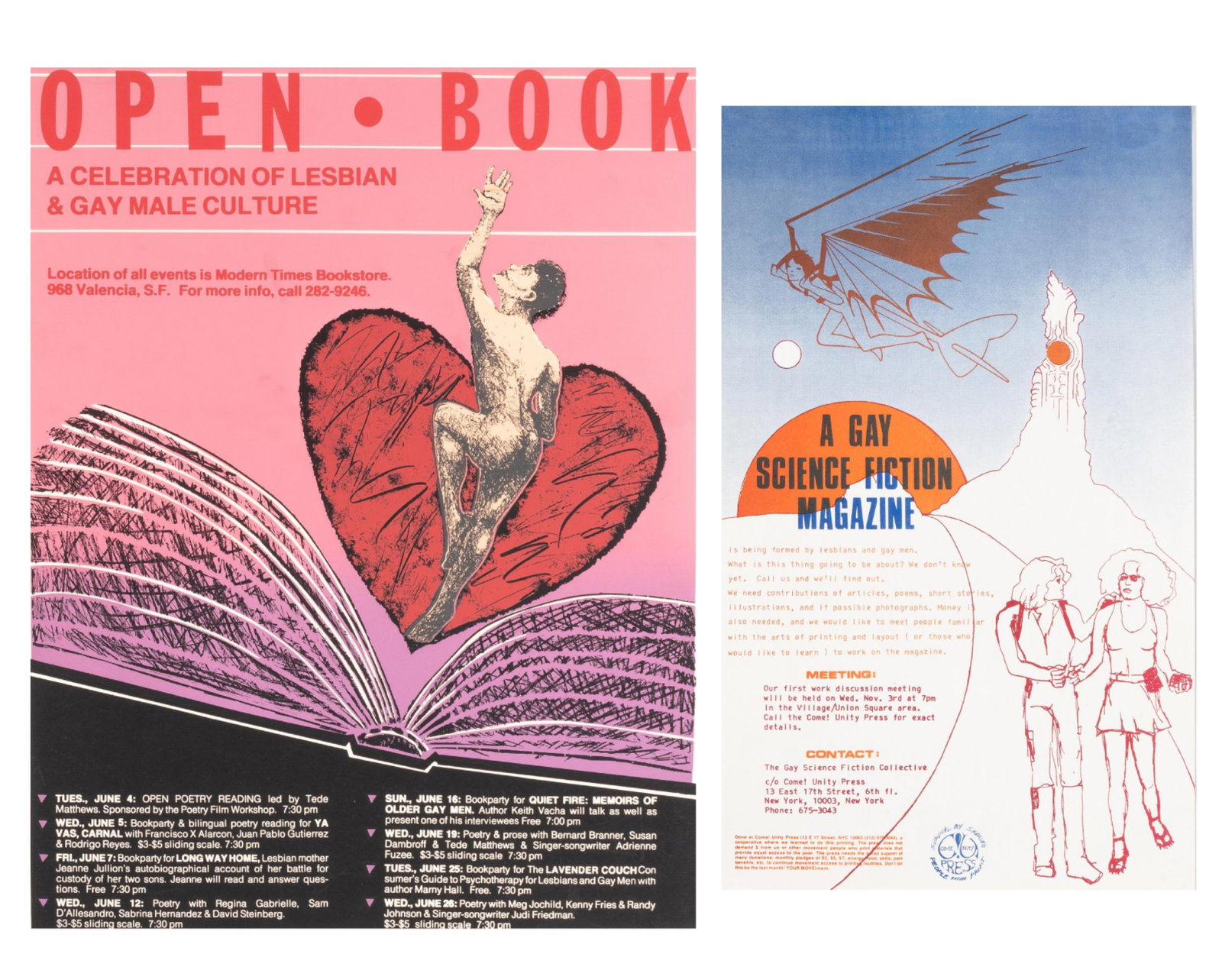 A CELEBRATION OF LESBIAN & GAY MALE CULTURE / COME UNITY PRESS [LGBTQ] (1 of 3)