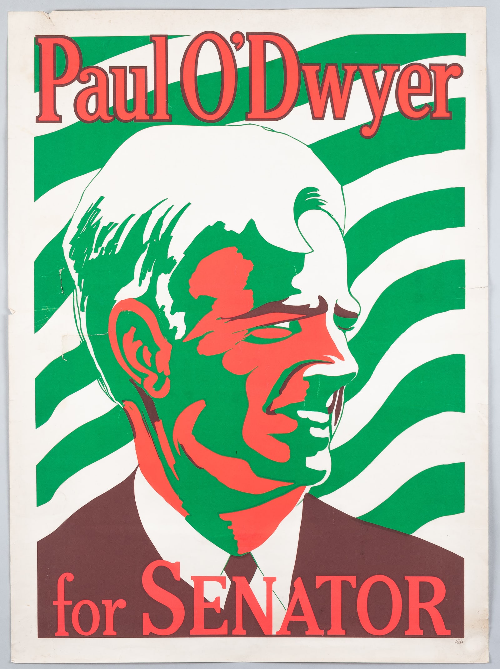 PAUL O'DWYER FOR SENATOR PSYCHEDELIC POSTER (1 of 1)