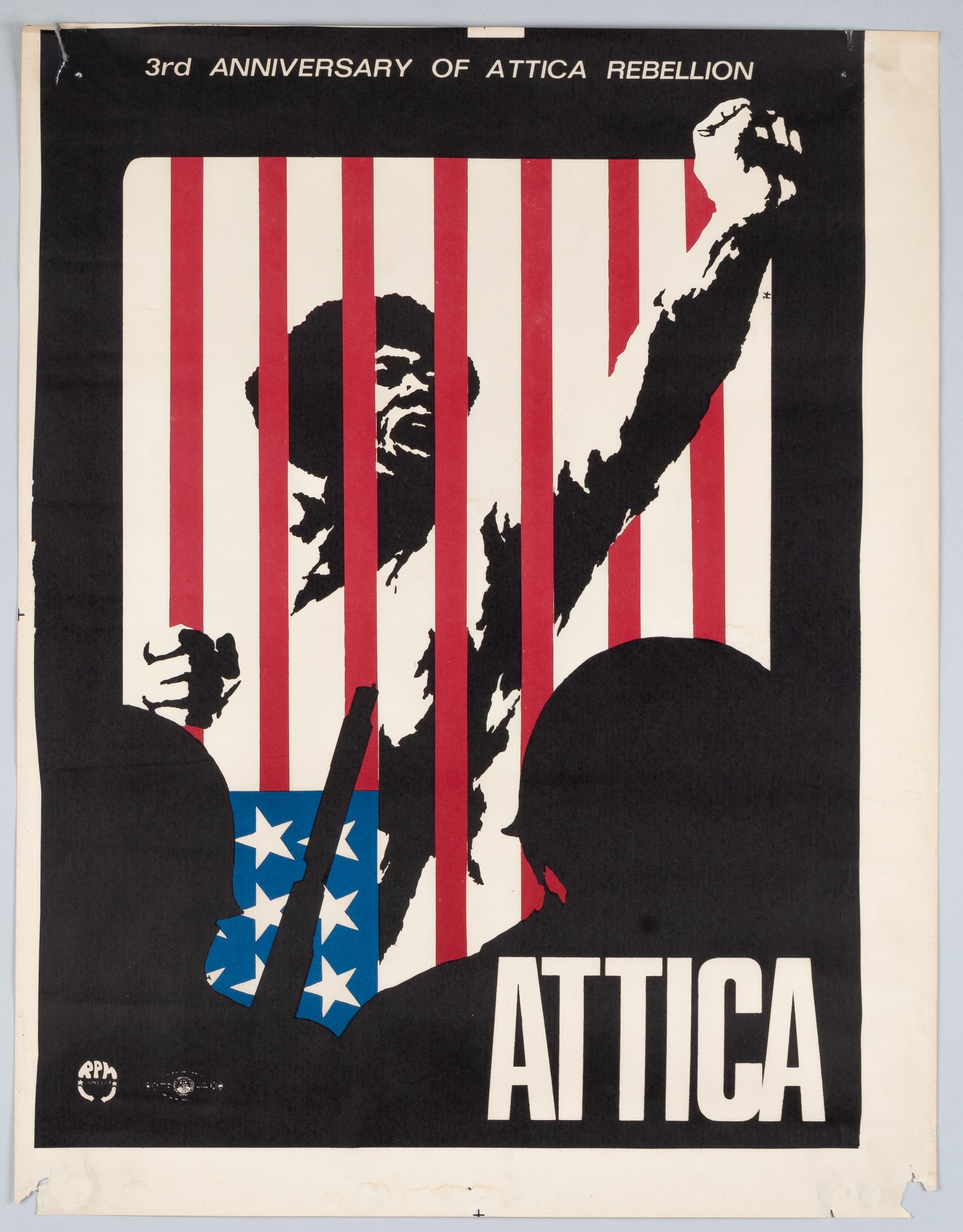 ATTICA PRISON RIOT POSTER (1 of 1)