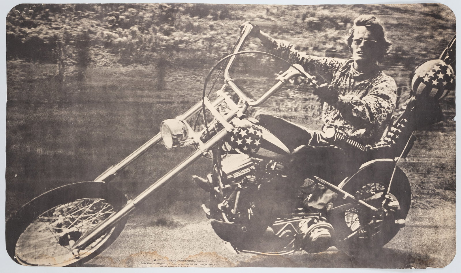 1969 EASY RIDER POSTER - PETER FONDA (1 of 1)