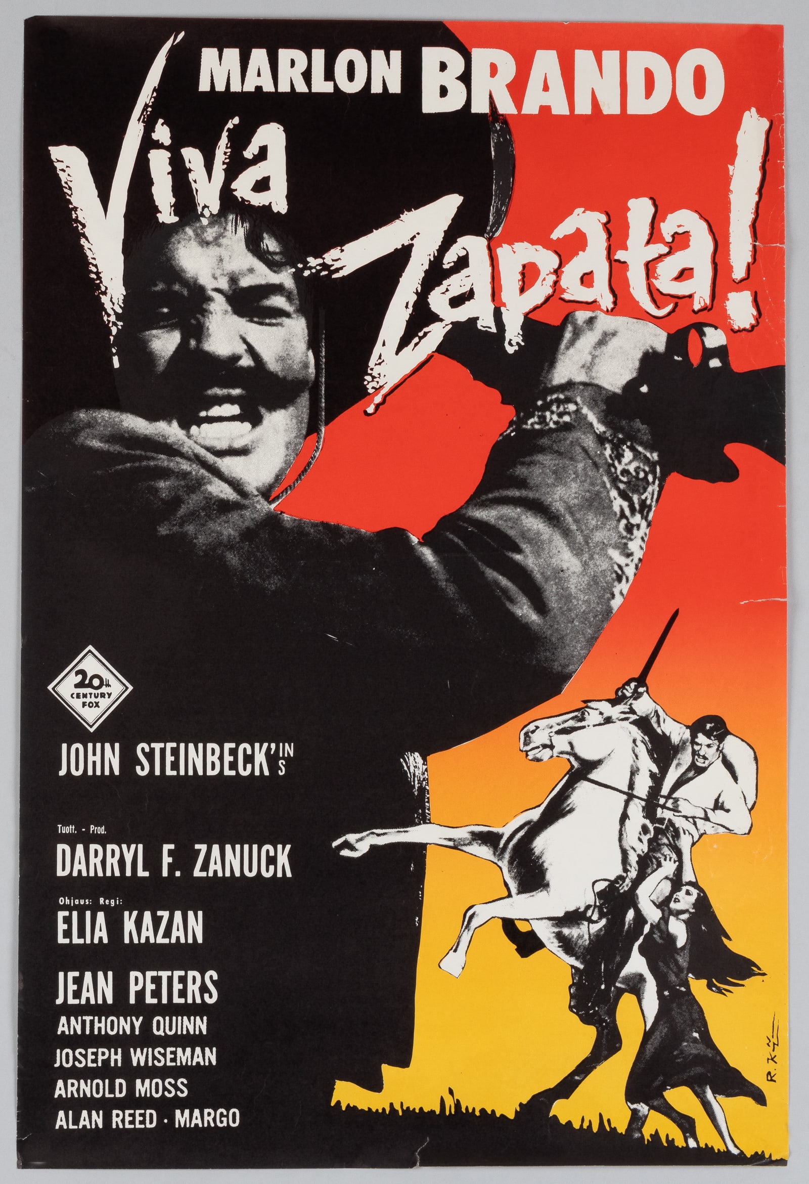 MARLON BRANDO VIVA ZAPATA MOVIE FILM (1 of 1)