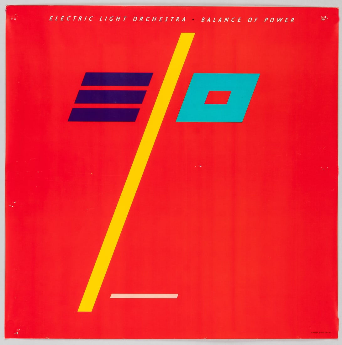 ELECTRIC LIGHT ORCHESTRA BALANCE OF POWER POSTER (1 of 1)