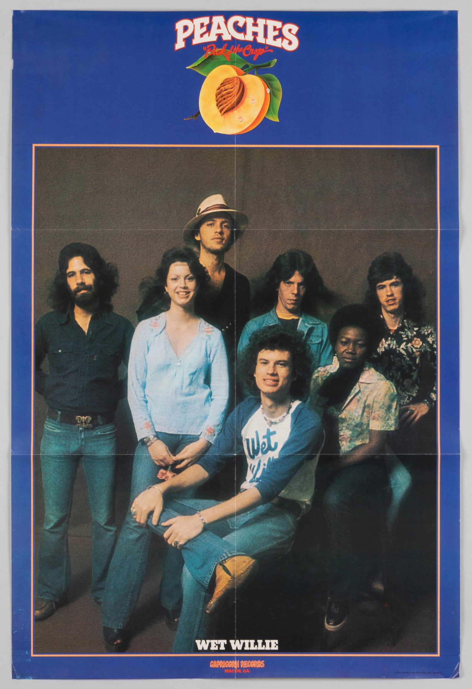 WET WILLIE PEACHES PICK OF THE CROP PROMO POSTER (1 of 1)