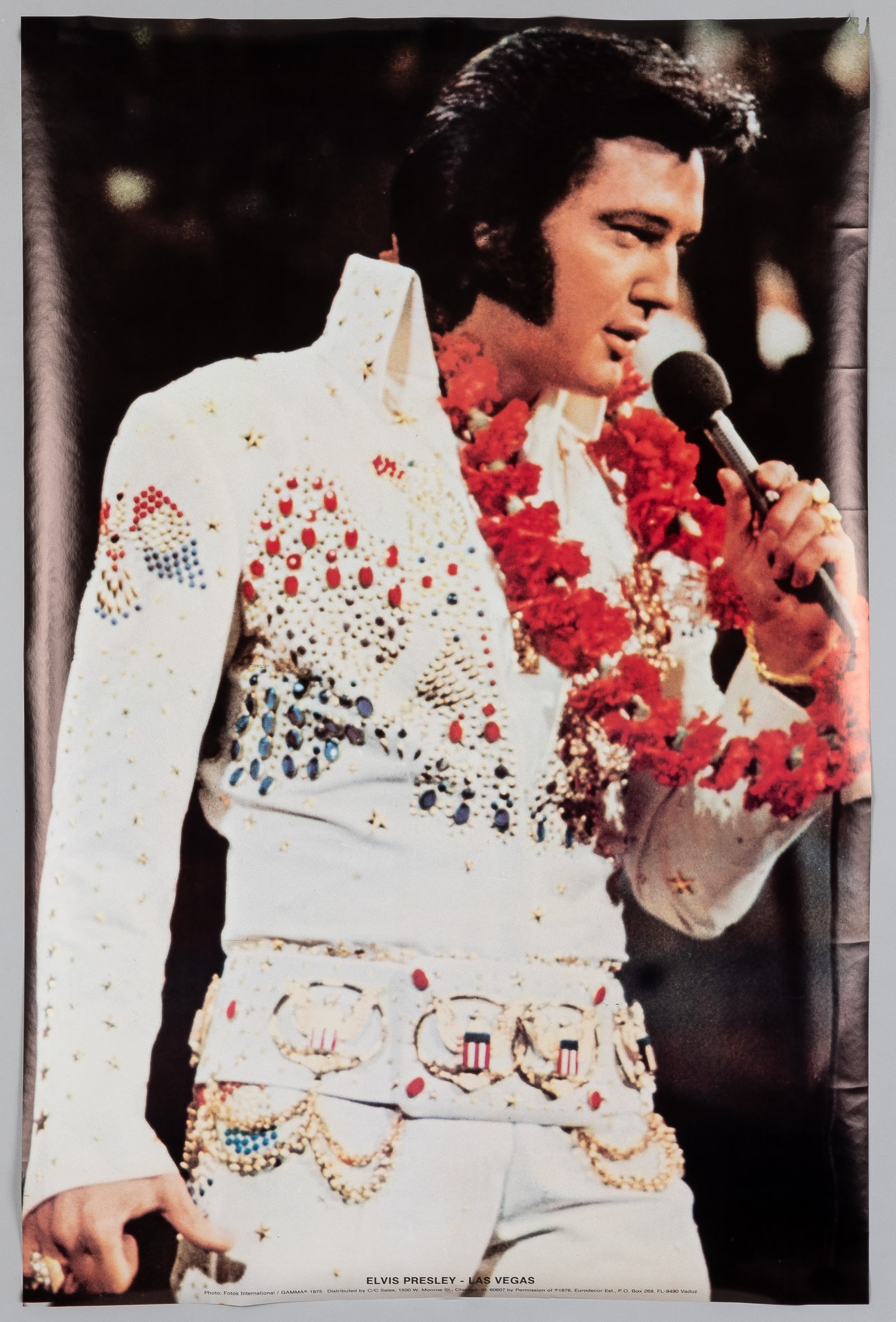 ELVIS PRESLEY LAS VEGAS POSTER (1 of 1)