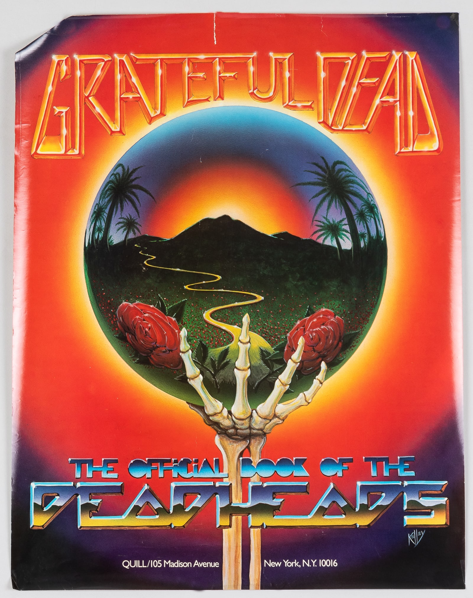 GRATEFUL DEAD PROMO POSTER (1 of 1)