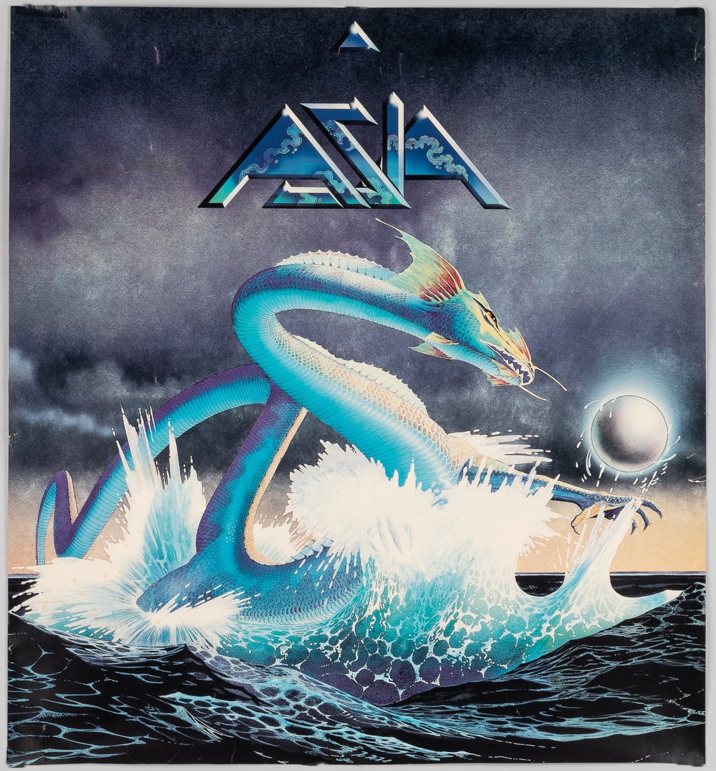 1982 ASIA POSTER DESIGNED BY ROGER DEAN (1 of 1)