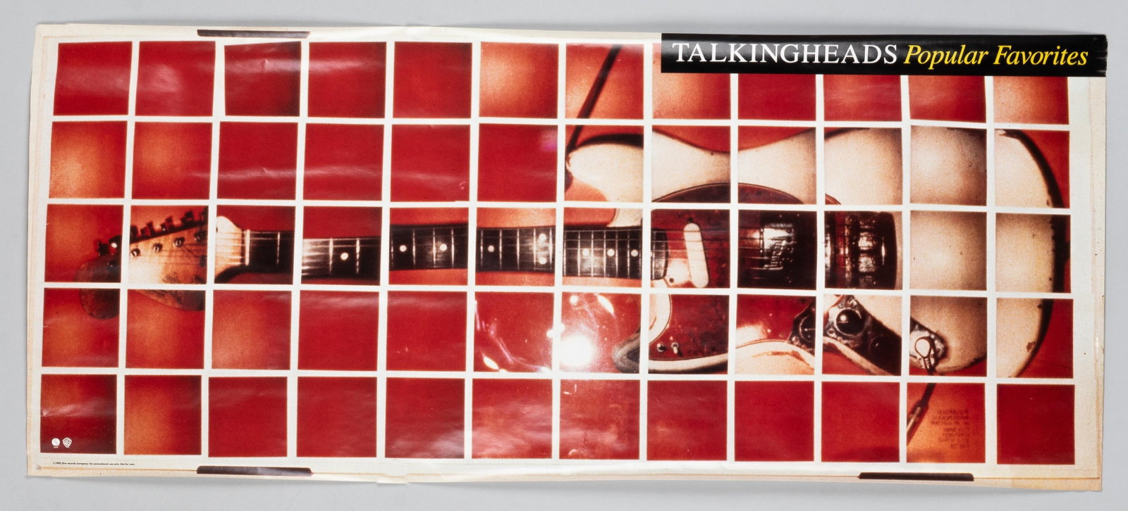 TALKING HEADS POPULAR FAVORITES POSTER (1 of 1)