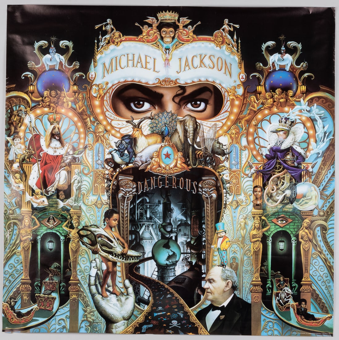 MICHAEL JACKSON DANGEROUS POSTER (1 of 1)