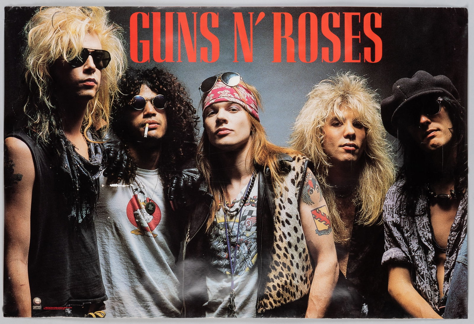 GUNS N' ROSES STORE DISPLAY POSTER (1 of 1)