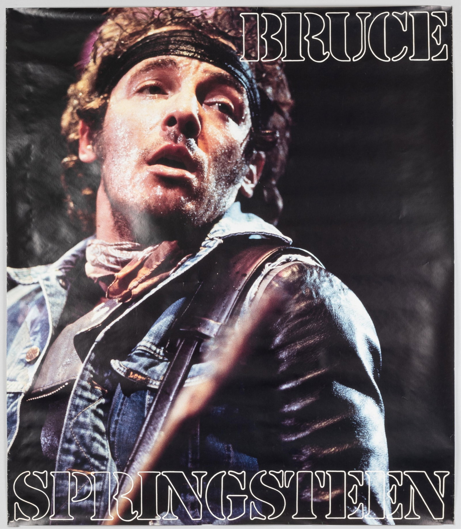 VINTAGE BRUCE SPRINGSTEEN PROMO POSTER (1 of 1)