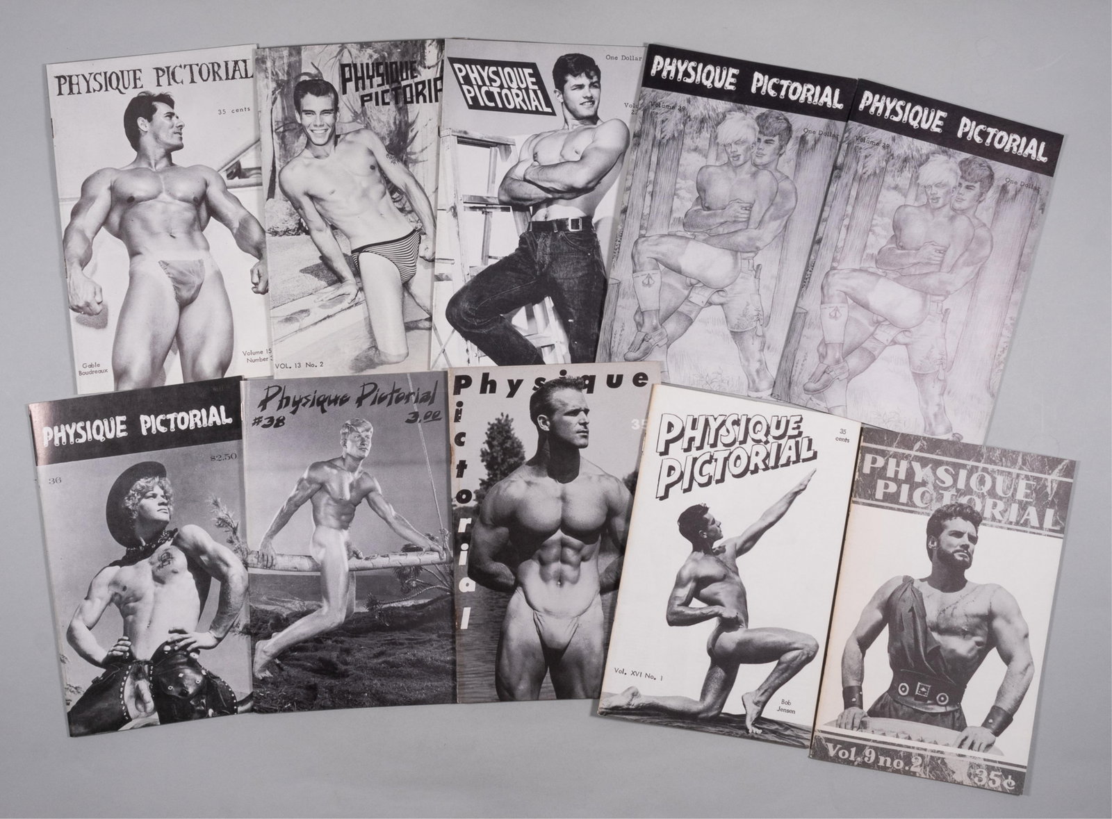 BOB MIZER - PHYSIQUE PICTORIAL MAGAZINES [BEEFCAKE] (1 of 4)