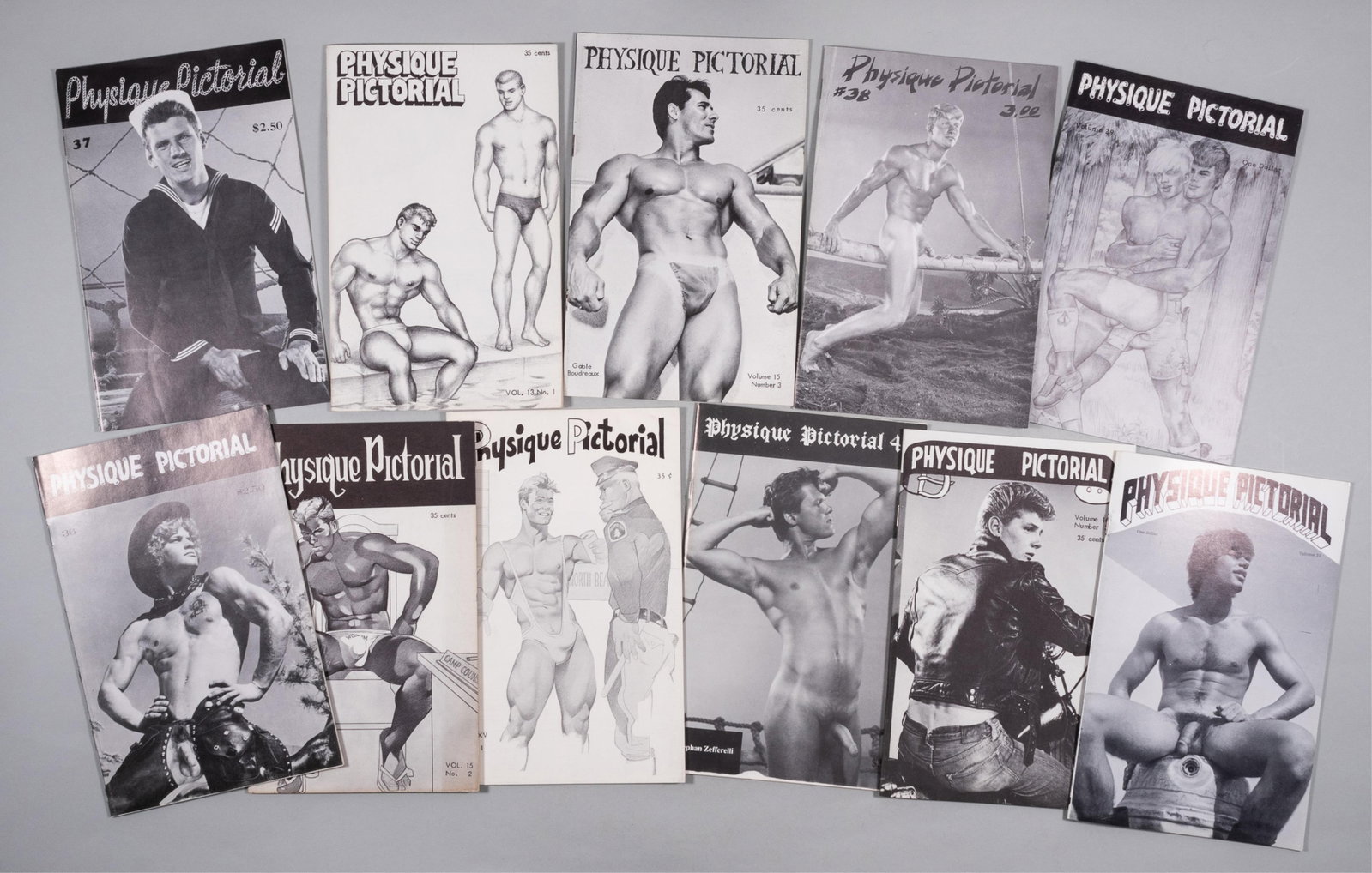 BOB MIZER - PHYSIQUE PICTORIAL MAGAZINES [BEEFCAKE] (1 of 8)