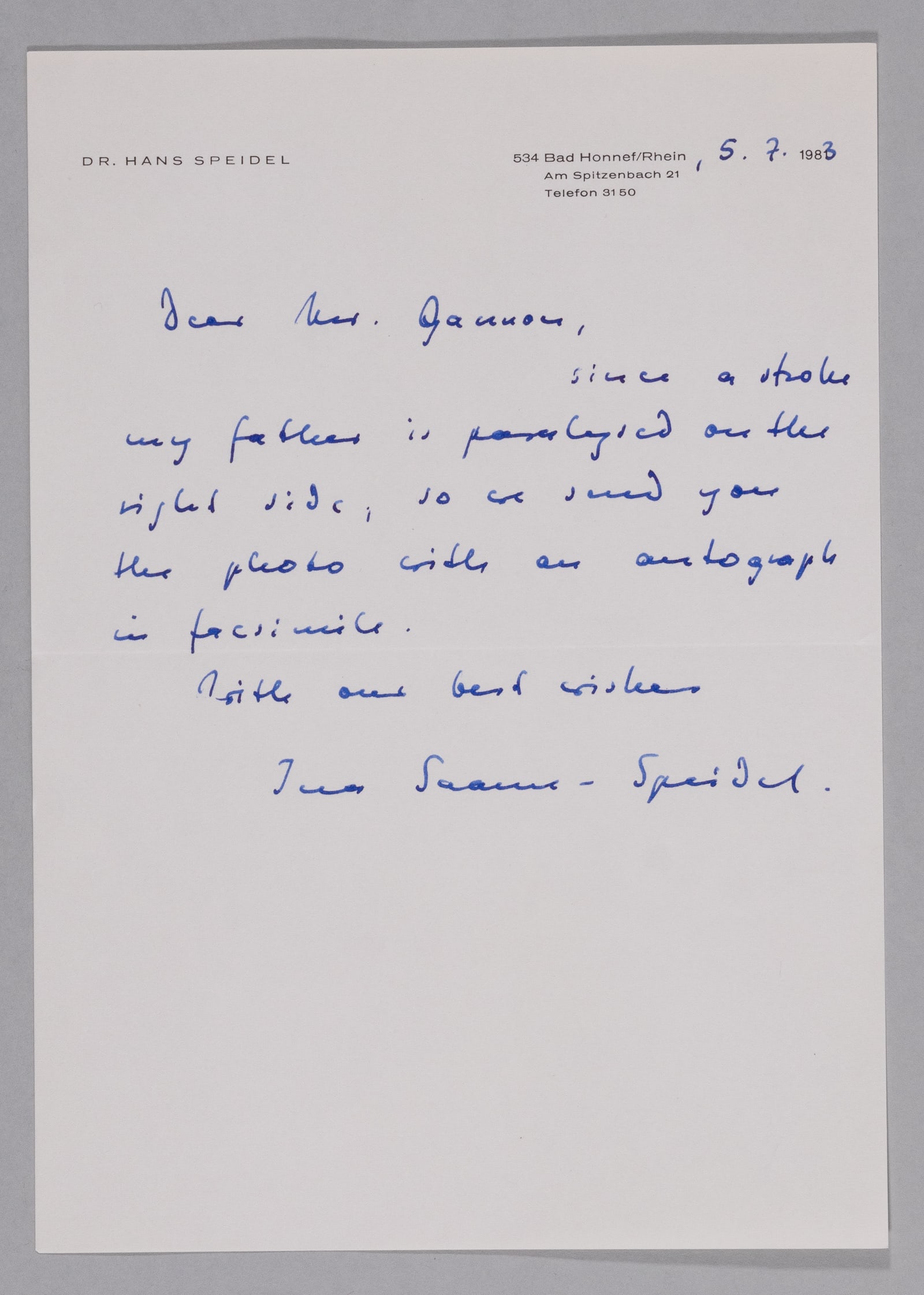 HANS SPEIDEL - 4