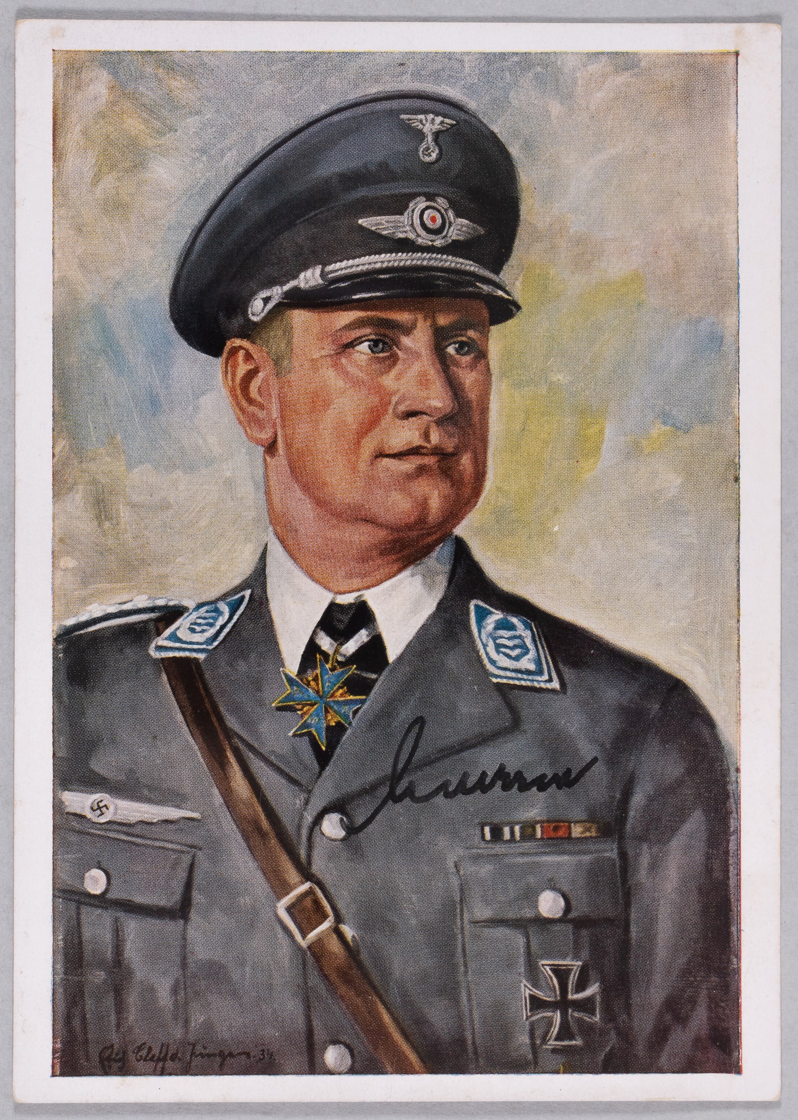 THREE LUFTWAFFE GENERALS AUTOGRAPHS - 2
