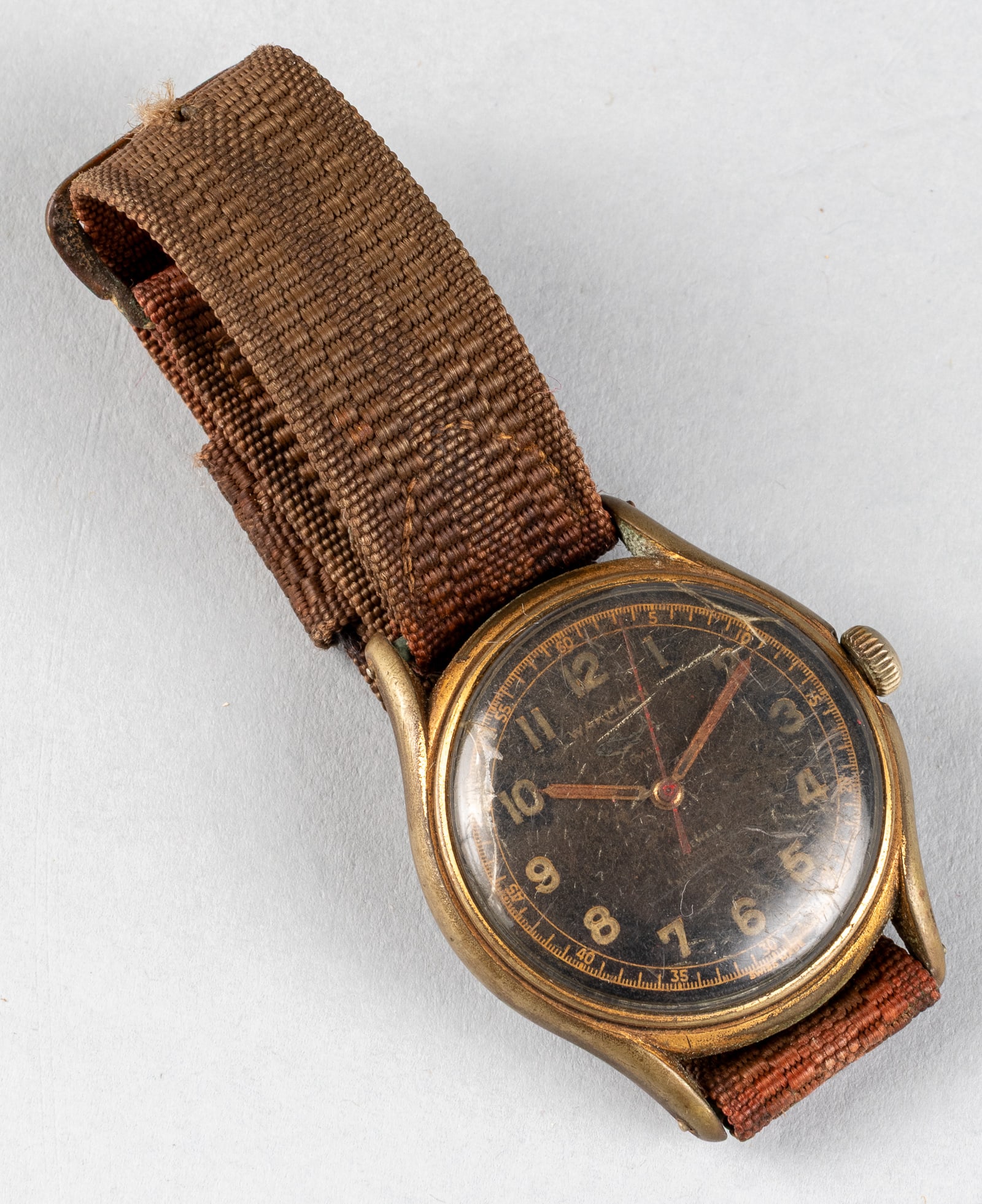 VINTAGE FISK CO. WAKMANN MILITARY STYLE WATCH (1 of 6)