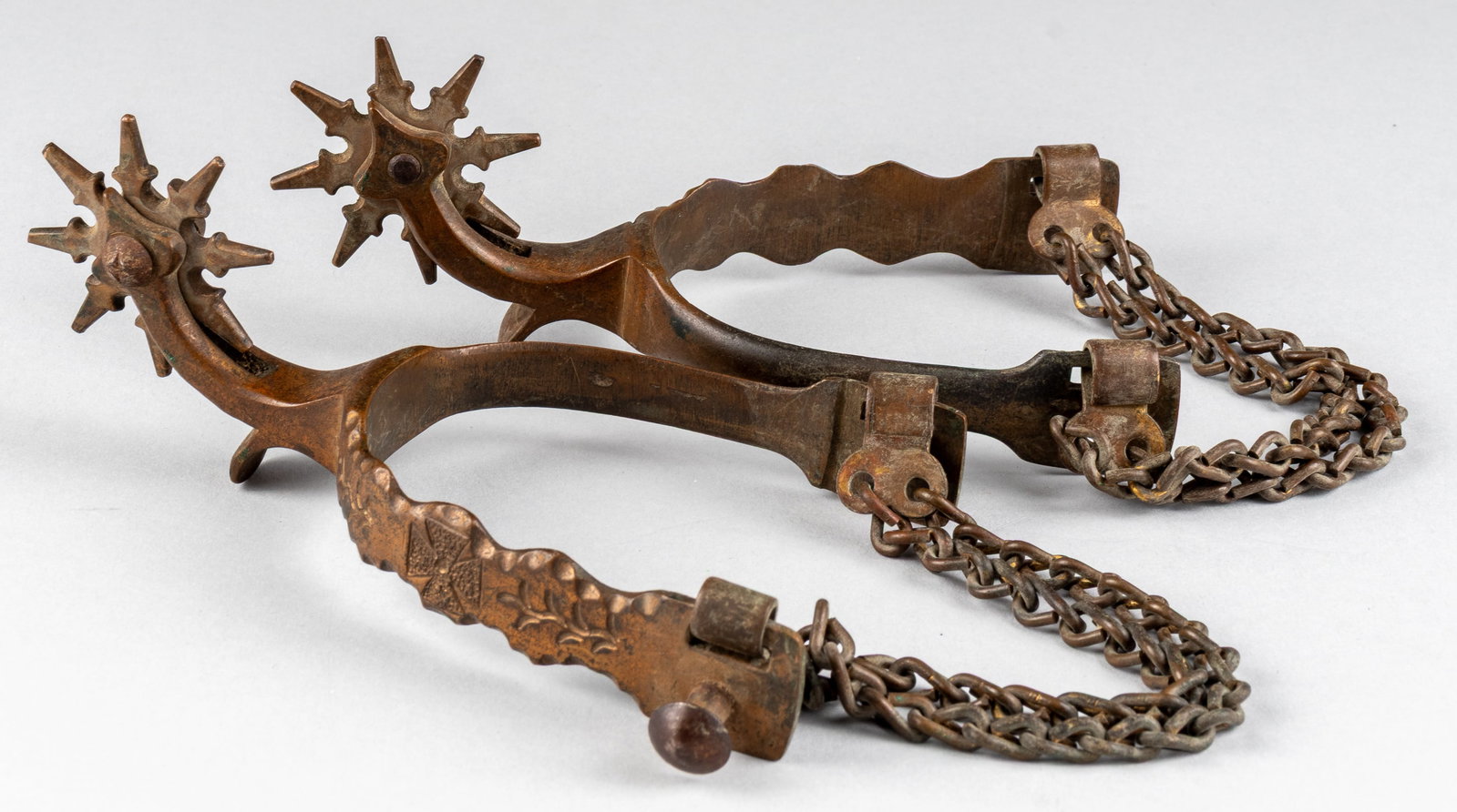 BRASS SPURS MEXICAN PANCHO VILLA EXPEDITION PERIOD (1 of 5)