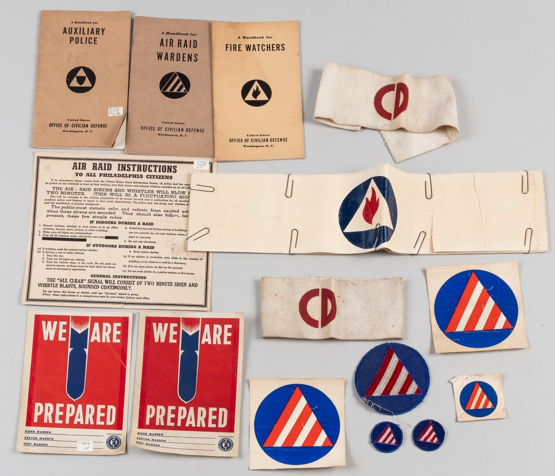 CIVIL DEFENSE HOME FRONT COLLECTION (1 of 2)