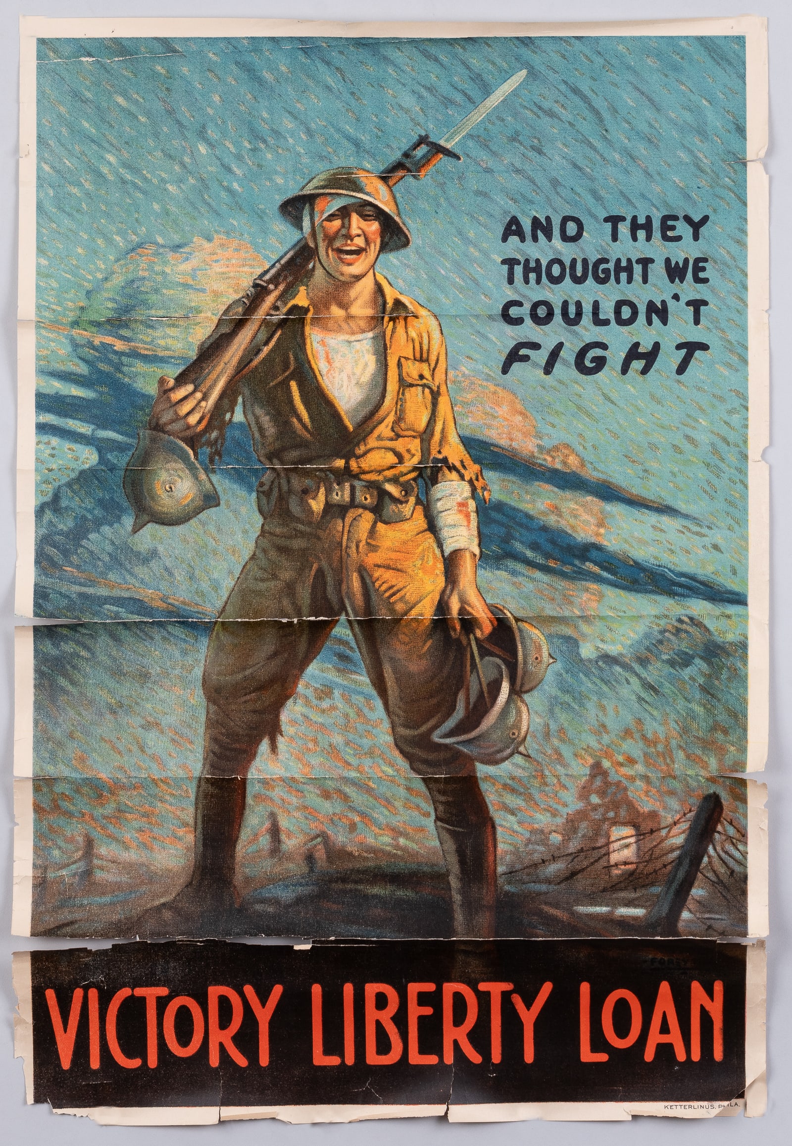 VICTORY LIBERTY LOAN POSTER (1 of 1)