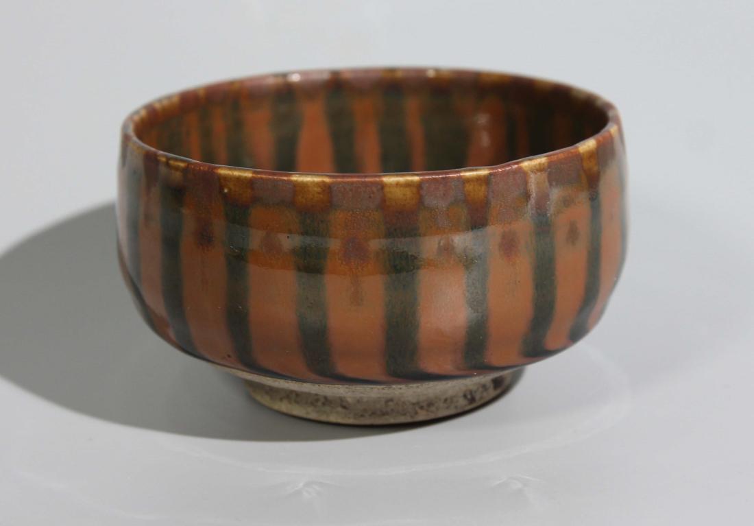 RUST-STRIPE GLAZED ALMS BOWL (1 of 5)