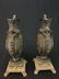 CIVIL WAR ERA BAROQUE MIXED METAL BRONZE EWERS - 3
