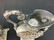 CIVIL WAR ERA BAROQUE MIXED METAL BRONZE EWERS - 4