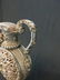 CIVIL WAR ERA BAROQUE MIXED METAL BRONZE EWERS - 7