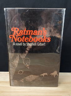 RATMAN'S NOTEBOOK STEPHEN GILBERT 1ST EDITION WILLARD: RATMAN'S NOTEBOOK 1ST EDITION STEPHEN GILBERT. MADE INTO THE MOVIE WILLARD. THE BOOK IS IN EXCELLENT CONDITION WITH POSSIBLE SHELF WEAR.