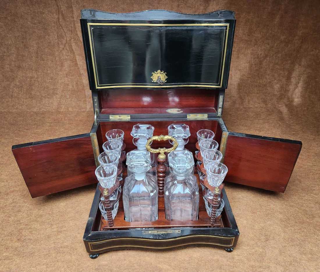 COMPLETE 19TH C. TANTALUS (1 of 4)