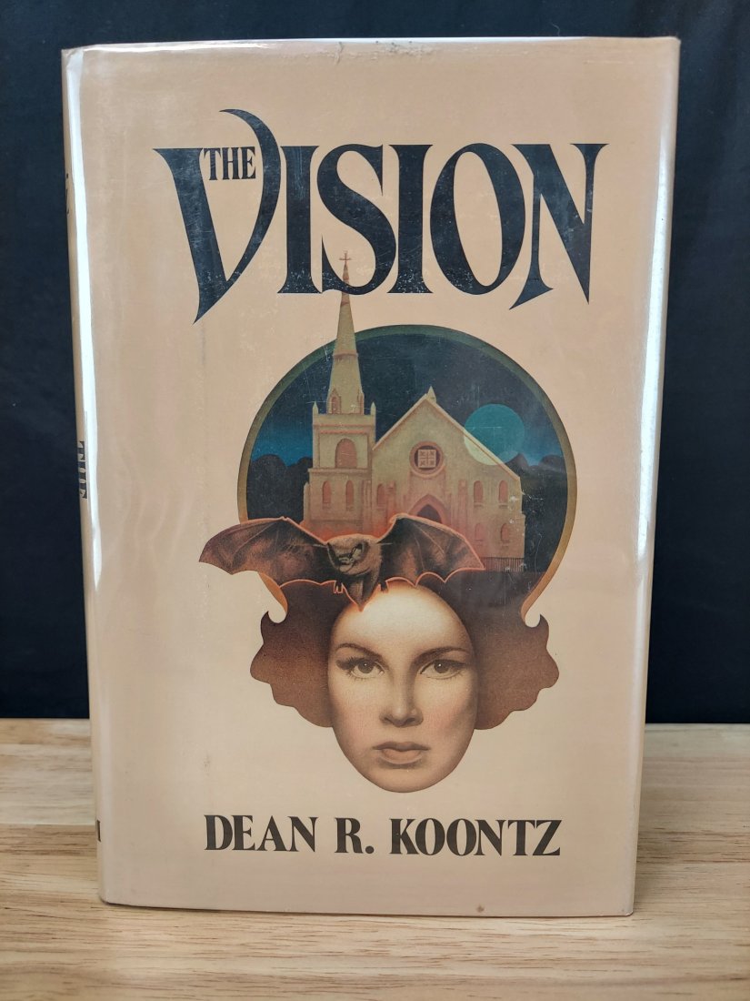DEAN KOONTZ THE VISION 1ST EDITION: DEAN KOONTZ THE VISION 1ST EDITIONTHE BOOK MAY HAVE NORMAL SHELFWARE
