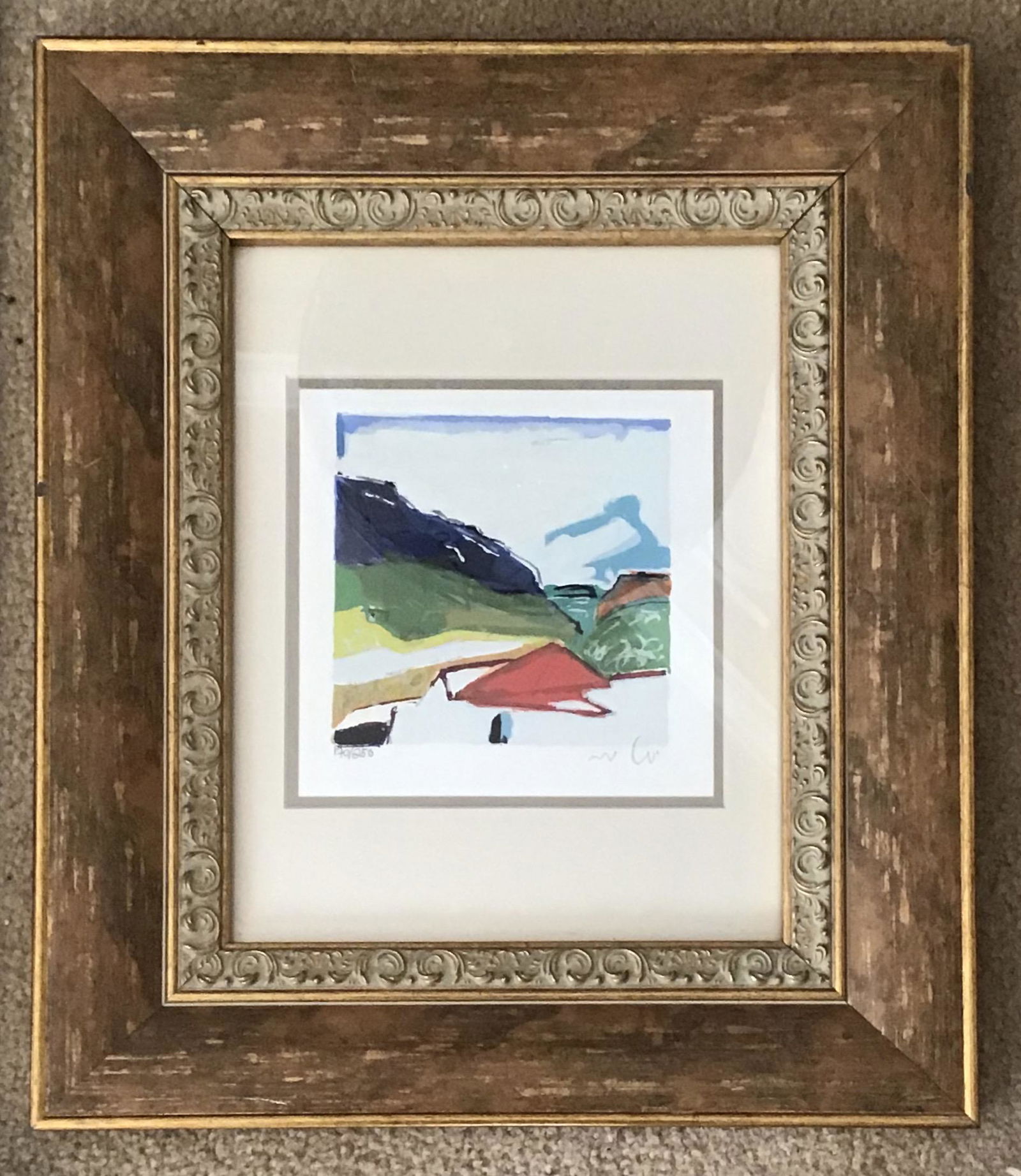 Amos Yaskil Ltd. Ed. Silkscreen, Hand Signed & Numbered: Amos Yaskil Limited Edition Silkscreen, Hand Signed And Numbered (170/250). Size: Approximately 20 1/2 x 17 1/2 x 1 3/8 inches framed.