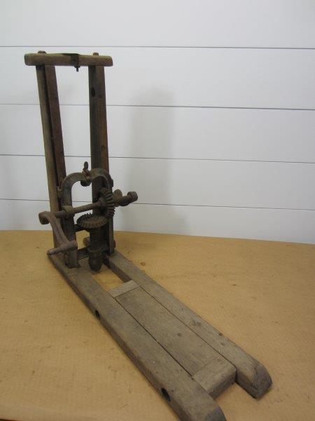 Antique Beam Drill (1 of 6)