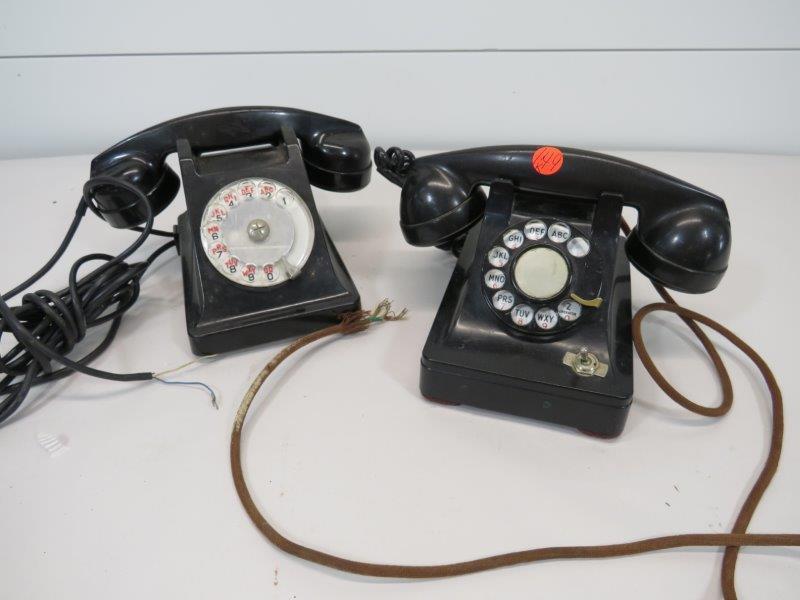 2 EARLY DIAL PHONES (1 of 7)