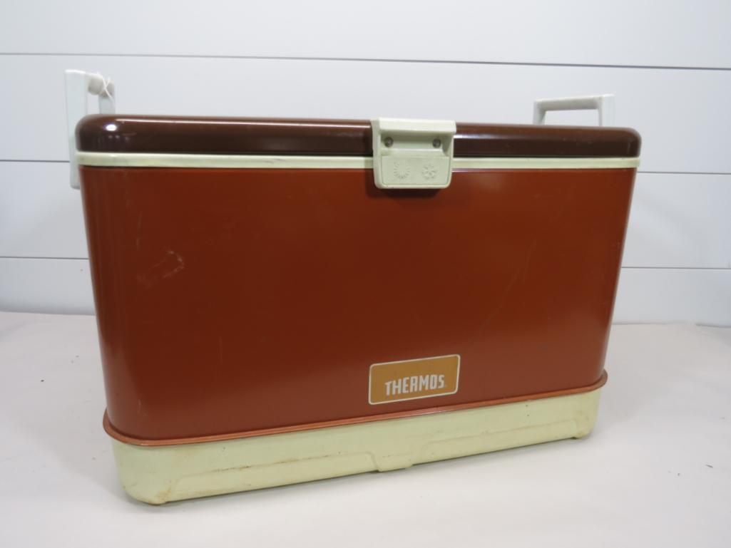 Thermos Metal Cooler: 22" w x 14"h x 13"d