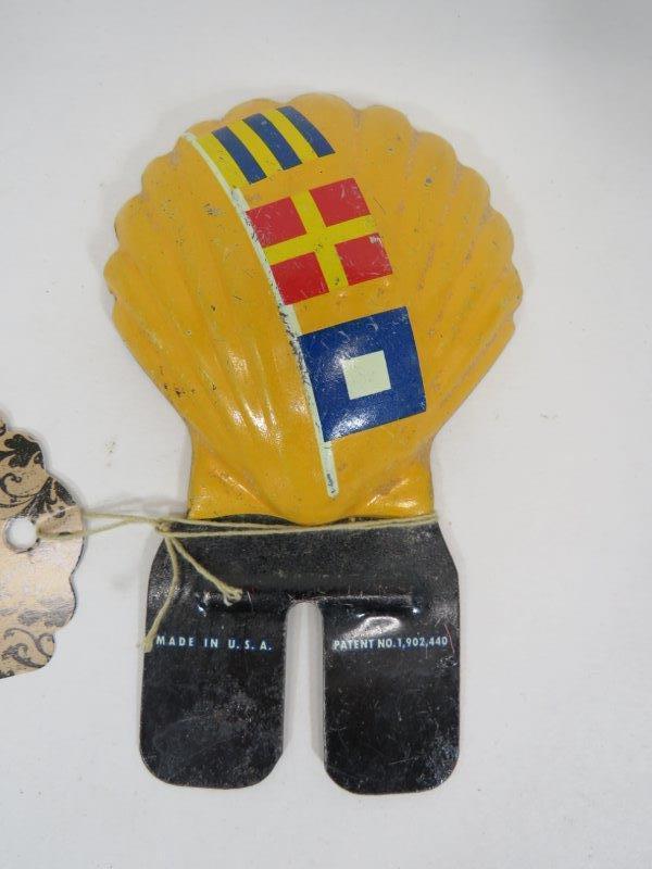 Shell Gas License Plate Topper (1 of 5)