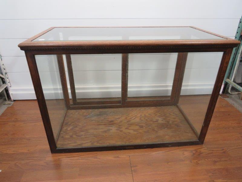 Oak Country Store Glass Display Case (1 of 7)