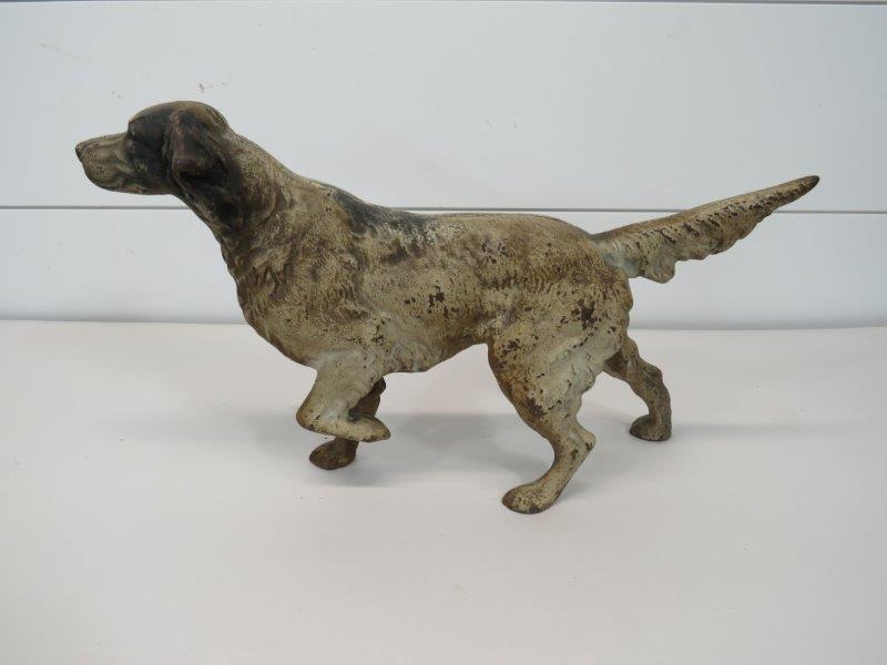 Hubley Cast Iron Pointer Door Stop (1 of 7)
