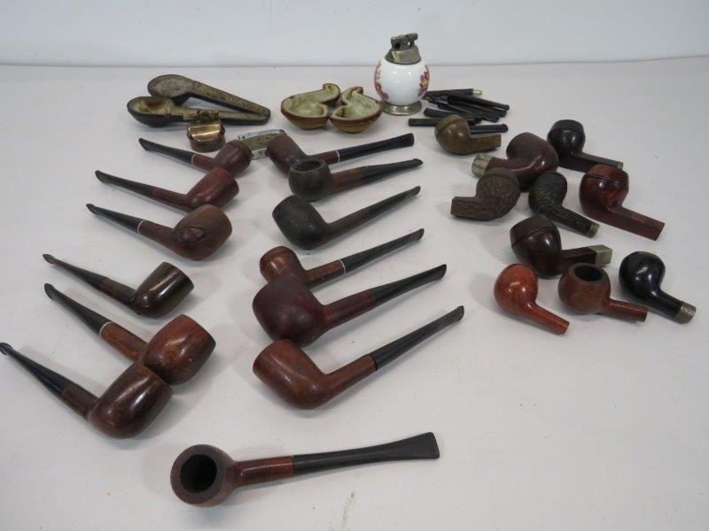 Collection of Pipes and Lighters (1 of 8)