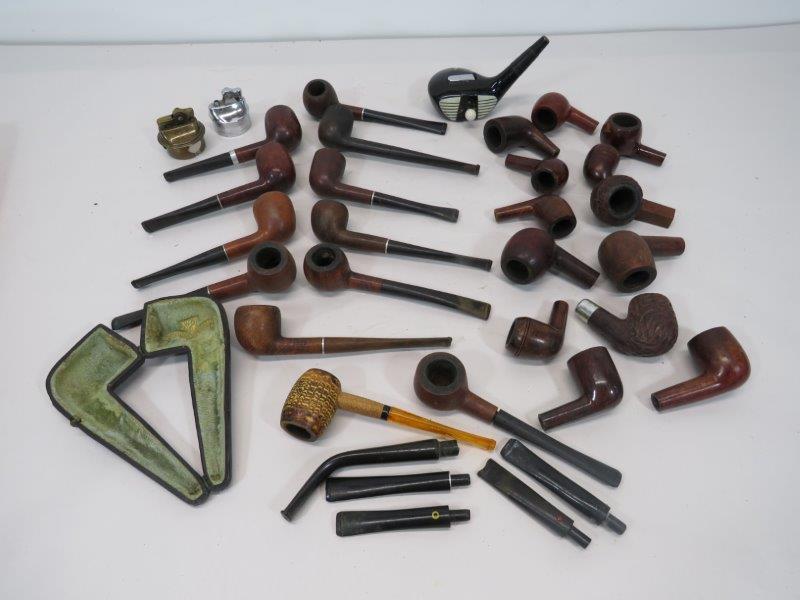 Collection of Pipes and Lighters (1 of 8)