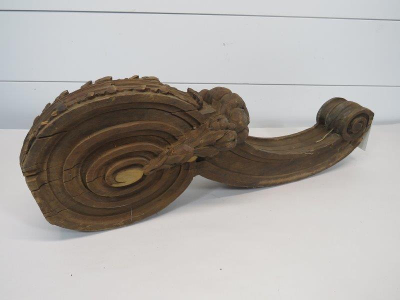 Carved Wooden Salvaged Architectural Element (1 of 15)