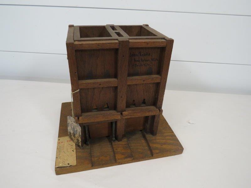 American Brick Kiln Patent Model - c. 1870 (1 of 8)