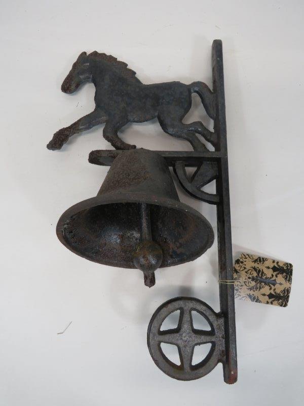 Horse Dinner Bell -Wall Mount (1 of 10)