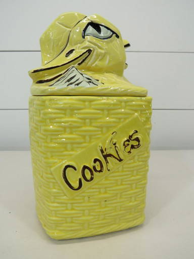 Mccoy Yellow Duck Cookie Jar